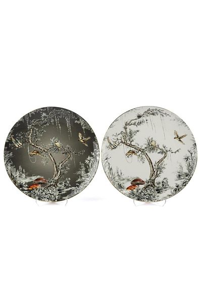 Mikasa Moor Plomo 2-Piece Plate 31cm