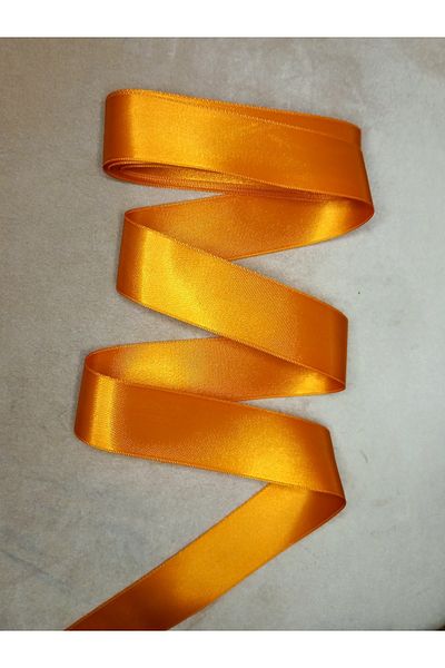 yörük tuhafiye 4 cm Orange Satin Ribbon 10 Meters One Ball,Satin,Seten, Ribbon,Kurdale Rose Bouquet Ribbon