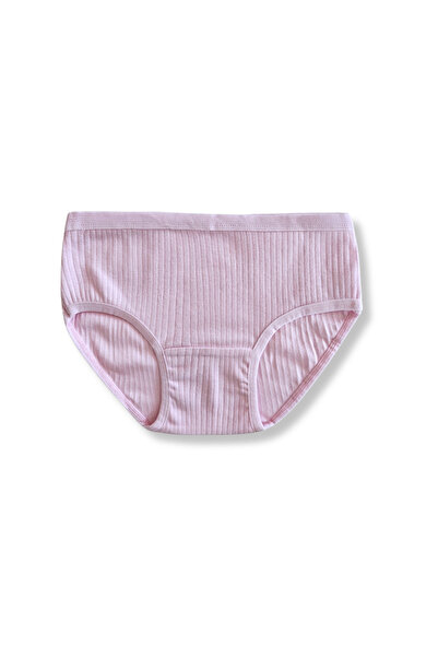 GizaKids Set de 5 lenjerie de corp pentru fete, 95% bumbac, cu nervuri