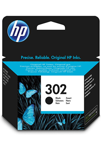 HP F6U66AE Black Mürekkep Kartuş (302)