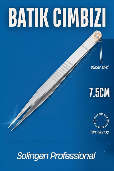 Transformacion Professional Micro Fine Tip Ingrown/Eyelash Tweezers - Solingen 721242