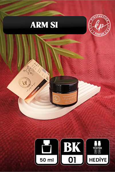 kp kimyagerden parfüm Krem Parfüm Bk-01 Arm Si Odunsu Vanilya Çiçek ( Alkolsüz )
