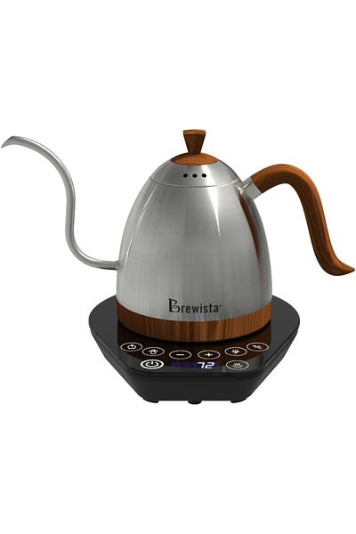 Brewista Artisan 0.6 L Gooseneck Variable Kettle Silver