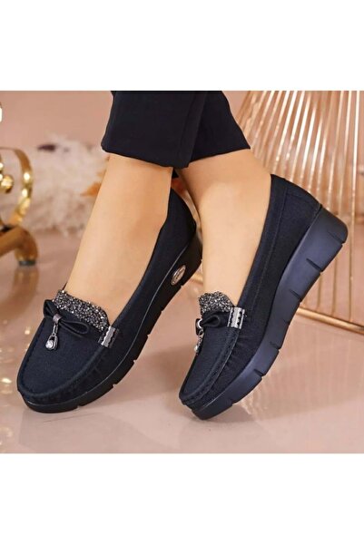 Konfores 086 Anatomická podešev Neformální obuv na klínovém podpatku