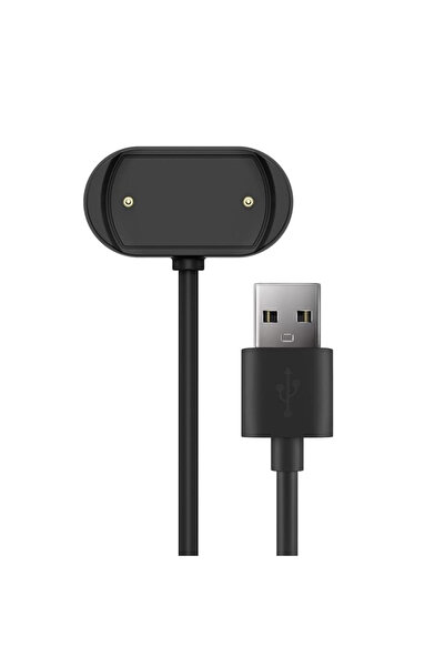 Forzacase Amazfit GTS 3 / GTS 4 / T-Rex 2 ile uyumlu USB Manyetik Şarj Kablosu 1 metre - FC017