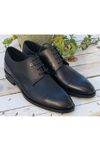 Pierre Cardin Pce37344-6 Pantofi clasici Mascara din piele naturală pentru bărbați
