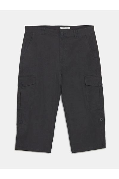 LC Waikiki Lcwaikiki Classic Standard Fit Gabardine Men's Roller Shorts
