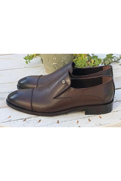Pierre Cardin Pce-4633 Ανδρικά κλασικά παπούτσια χωρίς δεσμούς από γνήσιο δέρμα