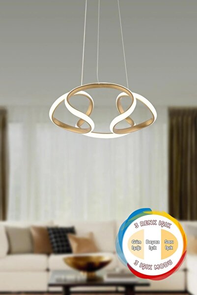 CRAFT HOME LED AVİZE 3 RENK KÜÇÜK DRON TOPLU ESKİTME RENK (SALON,MUTFAK,YATAK ODASI,KORİDOR)