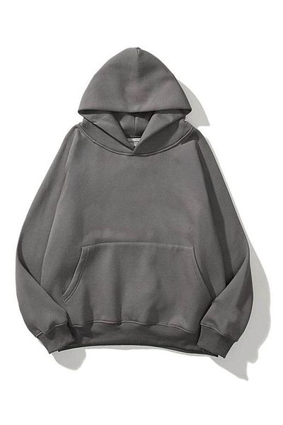 EFFRENATU Μοντέρνα ρούχα Unisex Oversize φούτερ με κουκούλα