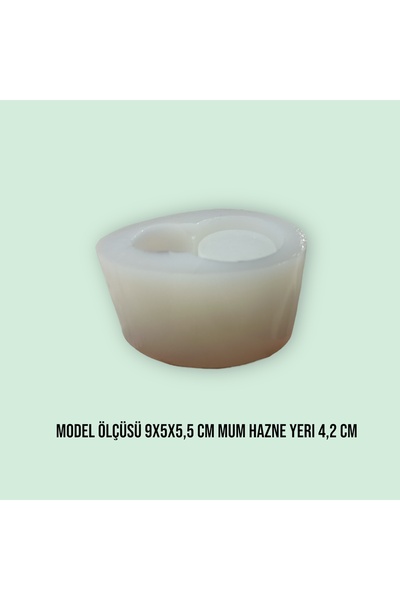 HOBİ YAP Tavşan Mumluk Silikon Kalıbı