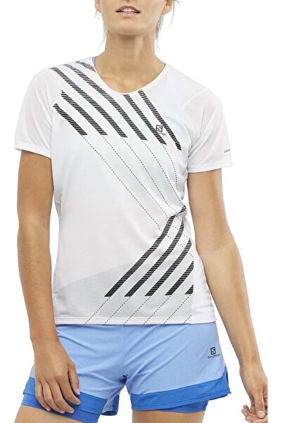 Salomon SENSE AERO SS TEE W LC1731100 Women's T-shirt WHITE