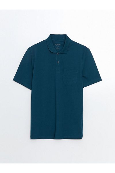 LC Waikiki Ανδρικό μπλουζάκι LCWAIKIKI Classic Polo γιακά με κοντό μανίκι Pique
