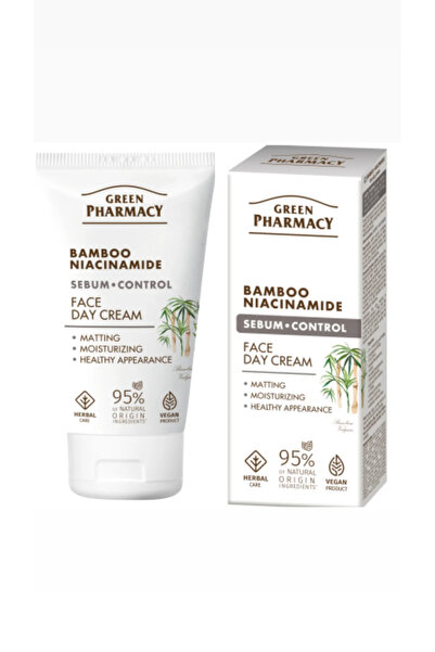 Green Pharmacy Sebum-kontrol Bambu Ve Niacinamide Karma Ciltler Icin Gündüz Y...