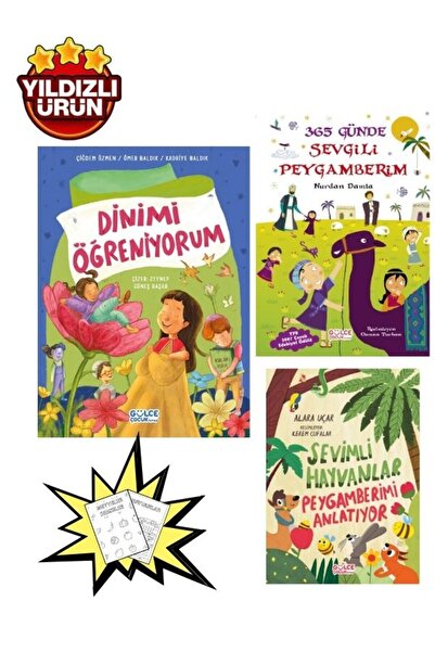 Timaş Çocuk Boyamalı Dinimi Öğreniyorum 365 günde Sevgili Peygamberim Sevimli...