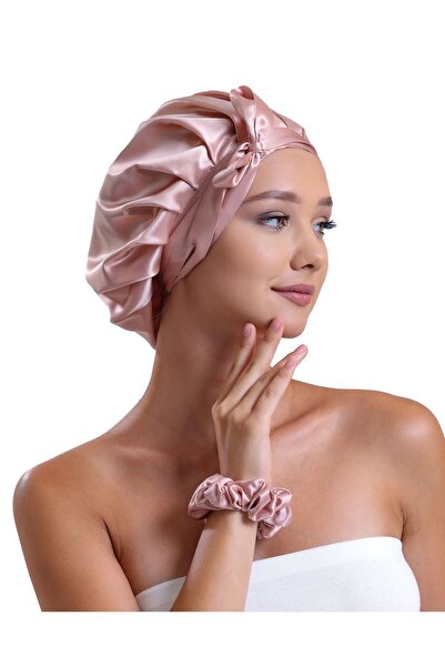 VeneraSilk 100% Saf Ipek Saç Bonesi / Curly Hair Method