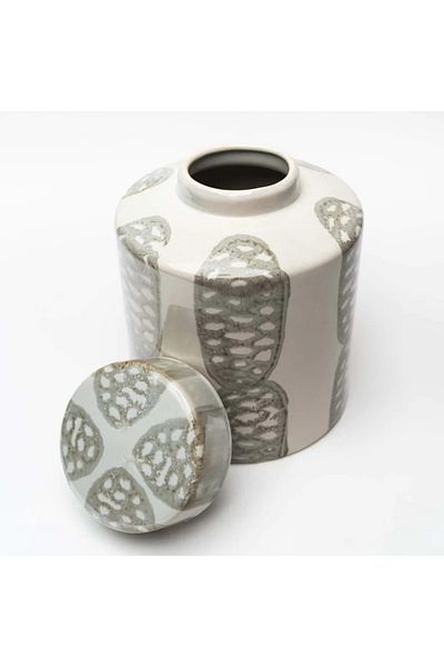 Warm Design Gray Ceramic Decorative Vase