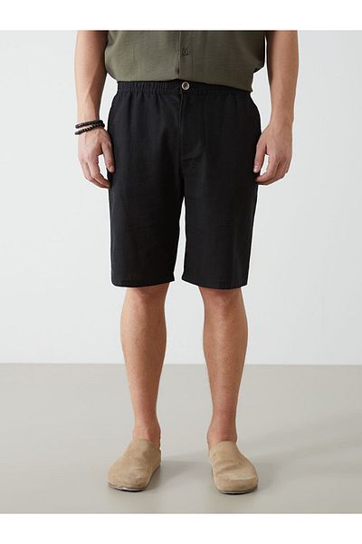 LC Waikiki Νέα σεζόν Standard Fit Λινό Ανδρικό Σορτς Βερμούδας - S5EK58Z8