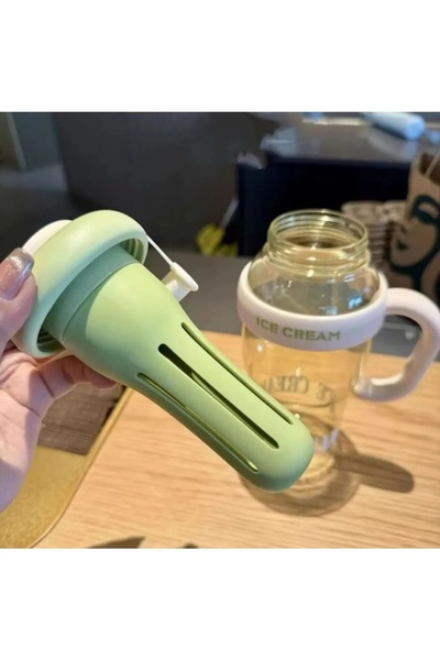 RKY SERENITY Detox Water Bottle - with Strainer and Straw, Suitable for Contact with Food