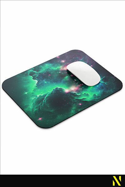 nilizma Mousepad ergonomic colorat cu tematică Galaxy, ideal pentru utilizare...