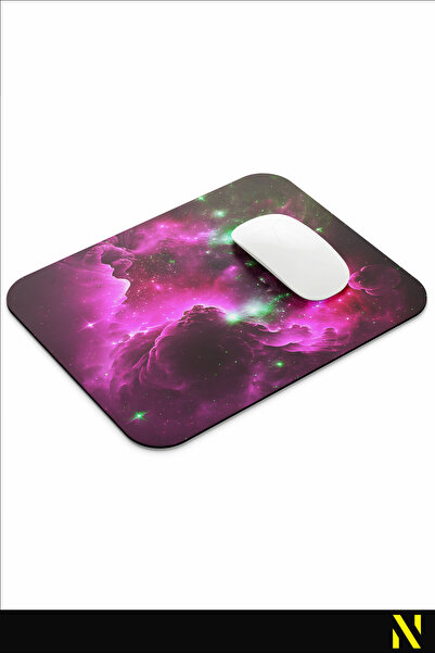 nilizma Mousepad ergonomic colorat cu tematică Galaxy, ideal pentru utilizare...