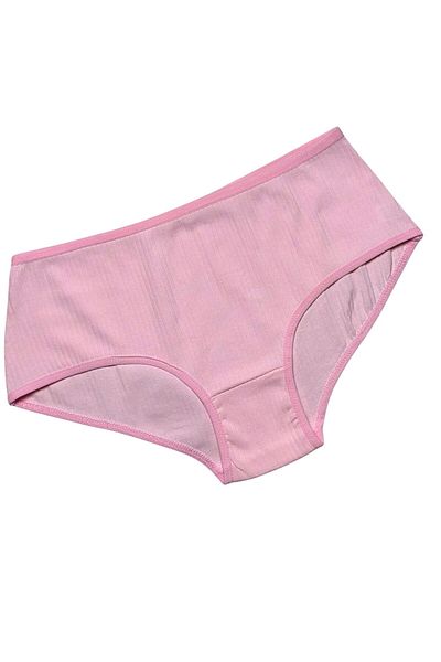 Gizli Butik Chiloți de damă din bumbac cu talie înaltă - roz