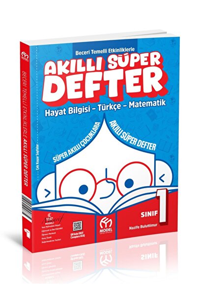 Model Yayınları 1. Sınıf Akıllı Süper Defter Tüm Dersler (BECERİ TEMELLİ ETKİNLERLE)