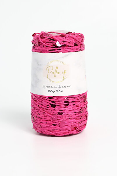 MODUMUZ RAHATLIK Pullu İp 100 gramlık bobinlerinde 320 metre uzunluk Pul Boyu...