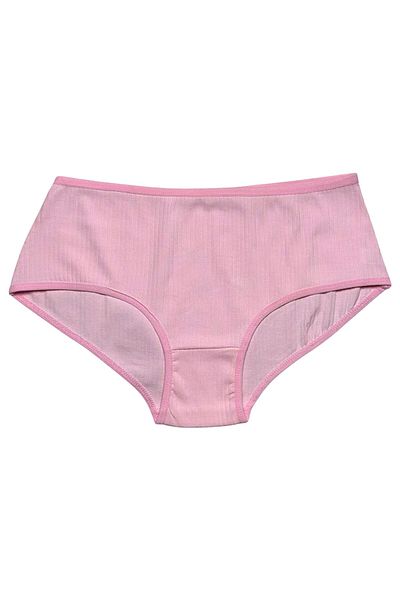 Gizli Butik Chiloți de damă din bumbac cu talie înaltă - roz