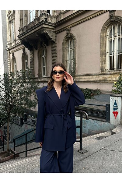 Ekim Store Bağlamalı Blazer Ceket
