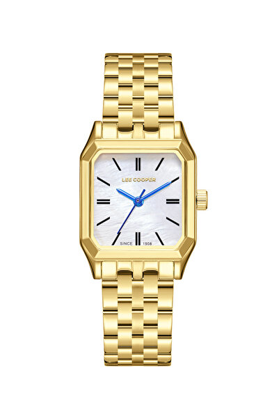Lee Cooper ساعة LEE COOPER النسائية التناظرية بمينا من عرق اللؤلؤ - LC08120.120