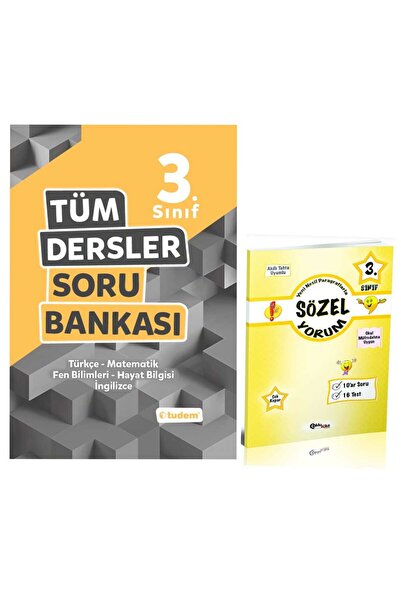 Tudem Yayınları 3. Sınıf Tüm Dersler Soru Bankası
