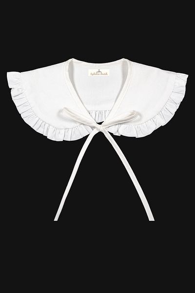 Eylülce Butik Berlin Guler Volanat Guler mobil Cămașă albă din bumbac