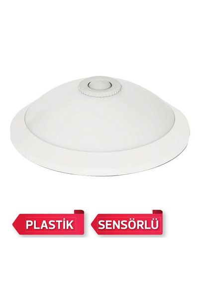 Horoz Plastic Sensor Luminaire - 3 Pcs, 2X E 27 Duy