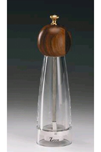 Zicco Seramik Mekanizmalı Akrilik Tuz Ve Karabiber Değirmeni Ps 20 Cm