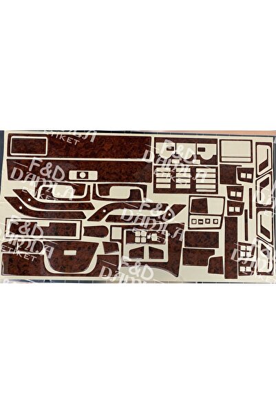 FD Damla Etiket مجموعة خاصة مكونة من 54 قطعة من فيات تيمبرا تيبو - زخرفة صدر ...