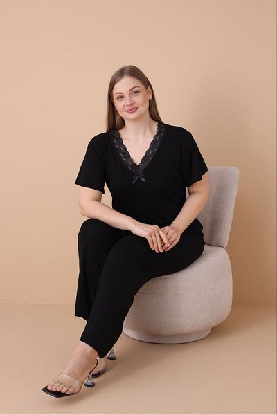 şuranur SET DE Pijamale DETALIATE 100% BAMBUS GARANTAT DE SATISFACTION