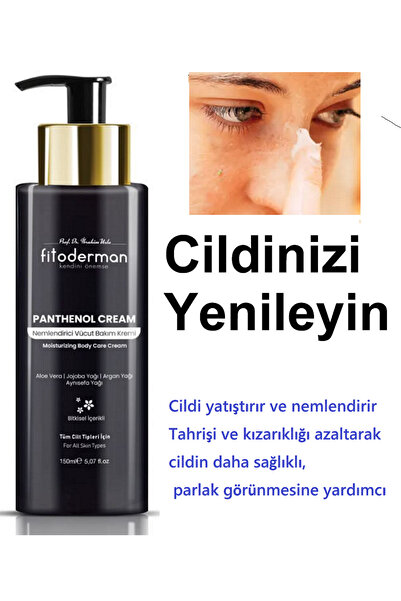 Fitoderman Yara, Yanık, Çatlak Pişik Onarıcı Yoğun Nemlendirici, Panthenol Kremi