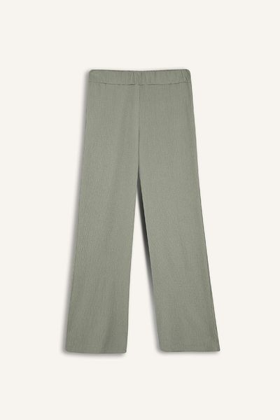 DeFacto Wickelhose, weites Bein, weites, weites Bein, flexible Taille, C0200AX25SP