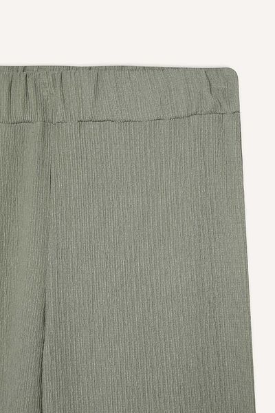 DeFacto Wickelhose, weites Bein, weites, weites Bein, flexible Taille, C0200AX25SP