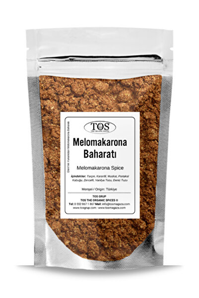 TOS The Organic Spices Eleni’nin Yunanistan Melomakarona Baharatı 100 gr Elen...