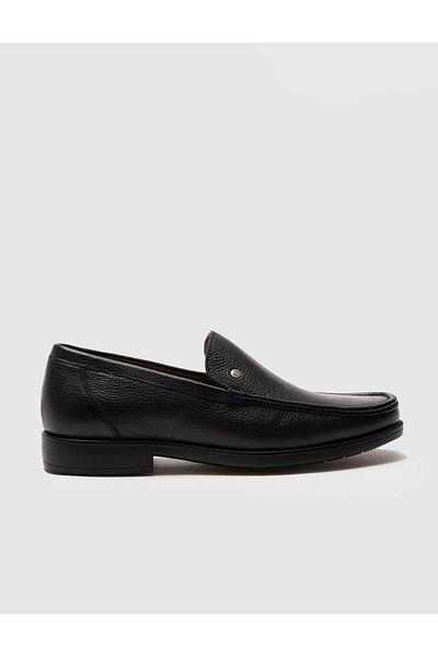 Cabani Genuine Leather Black Men's Shoes