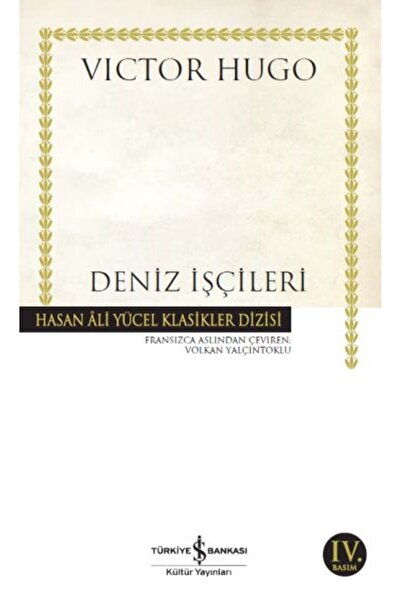 TÜRKİYE İŞ BANKASI KÜLTÜR YAYINLARI عمال البحر (K.Cover) فيكتور هوجو
