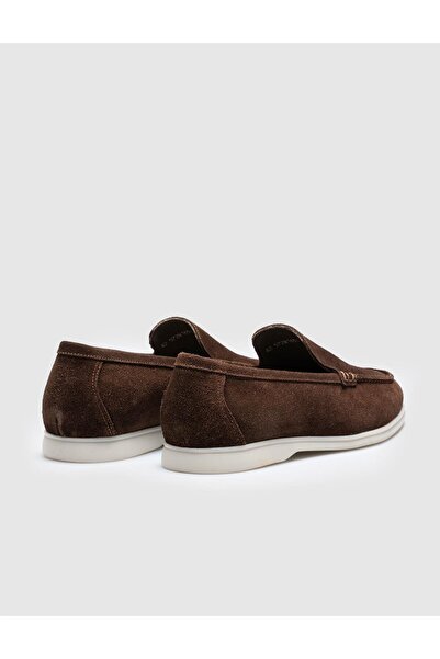 Cabani Ανδρικά παπούτσια Casual Suede - Γνήσιο Δερμάτινο Καφέ