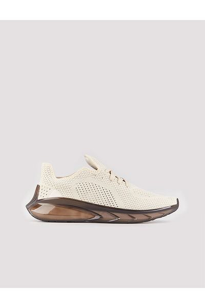 Cabani Men's Knitwear Beige Lace-up Ready-Sole Sports Shoes