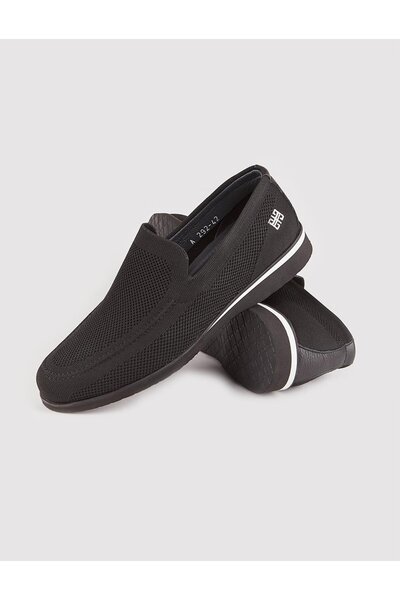 Cabani Eva Sole Knitwear Μαύρα Ανδρικά Casual Παπούτσια