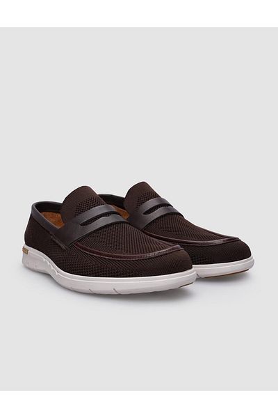 Cabani Men's Casual Knitwear Shoes - Brown
