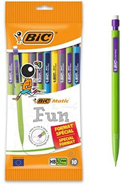STOREMAX Ntwork Matic Combo Fun 0.7 Tip Pen 10-Piece Bag, Versatile Pen in Different Colors, Pen Inside 3