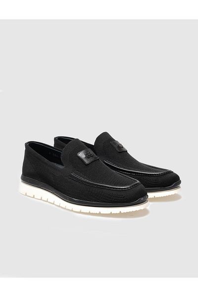 Cabani Knitwear Black Men's Casual Shoes