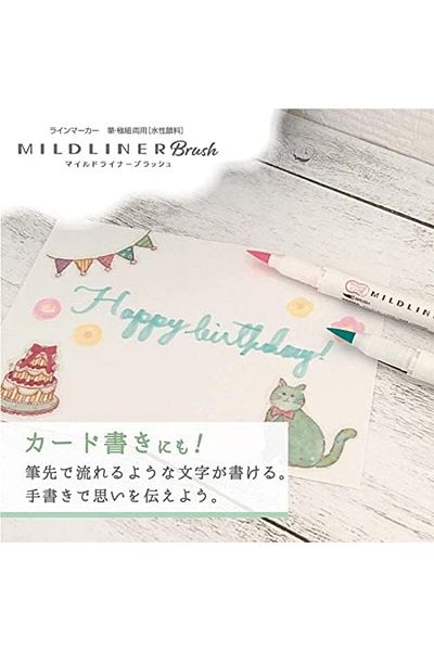 STOREMAX Mildliner Brush Pen Set 5C-Nc-N 646268